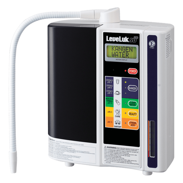 Enagic Kangen Leveluk SD501 alkaline water ionizer.