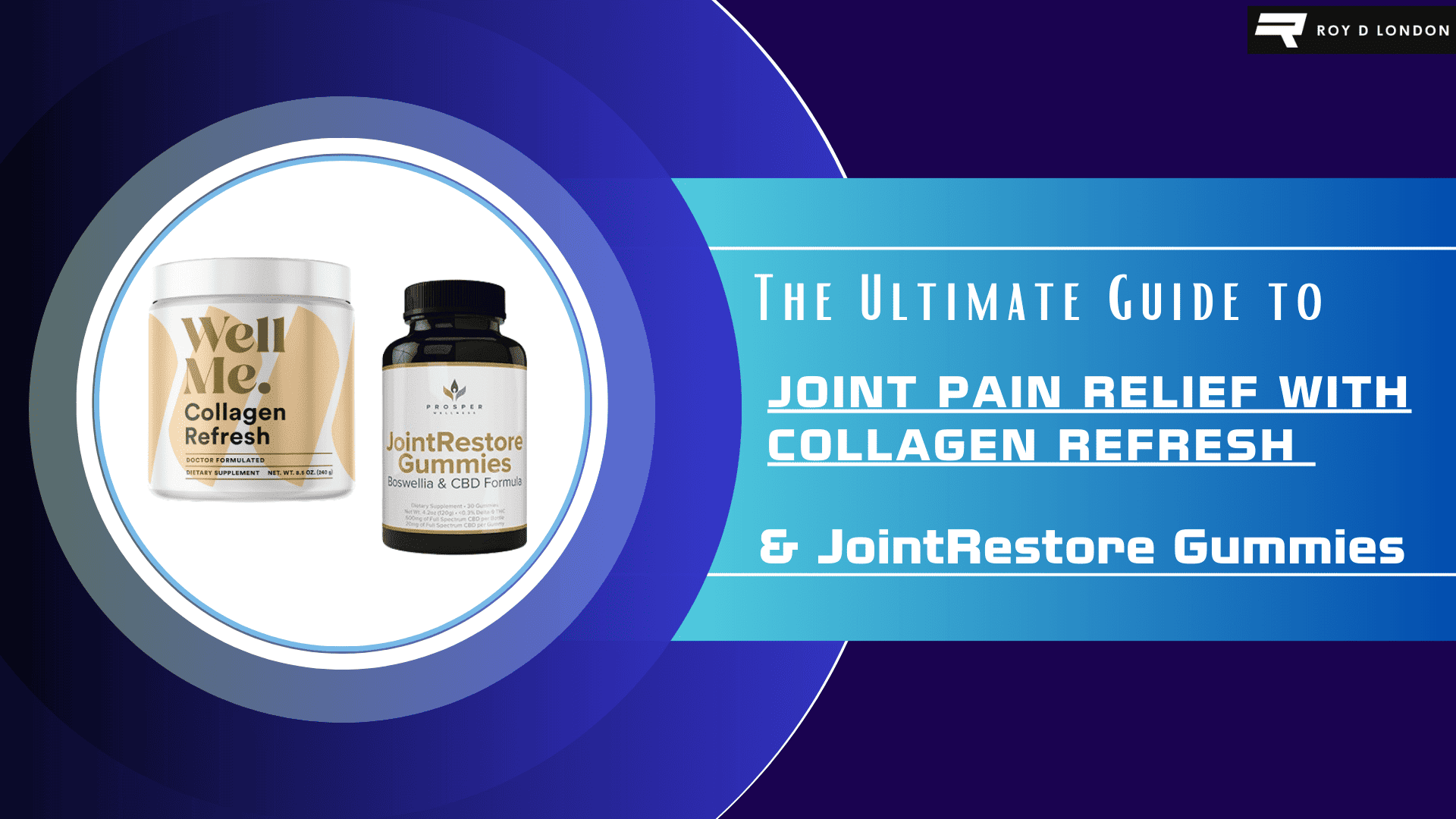 The Ultimate Guide to Joint Pain Relief with Collagen Refresh & JointRestore Gummies