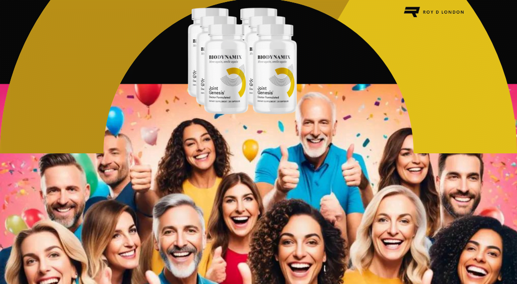 Happy group of people with thumbs up for Joint genesis reviews.