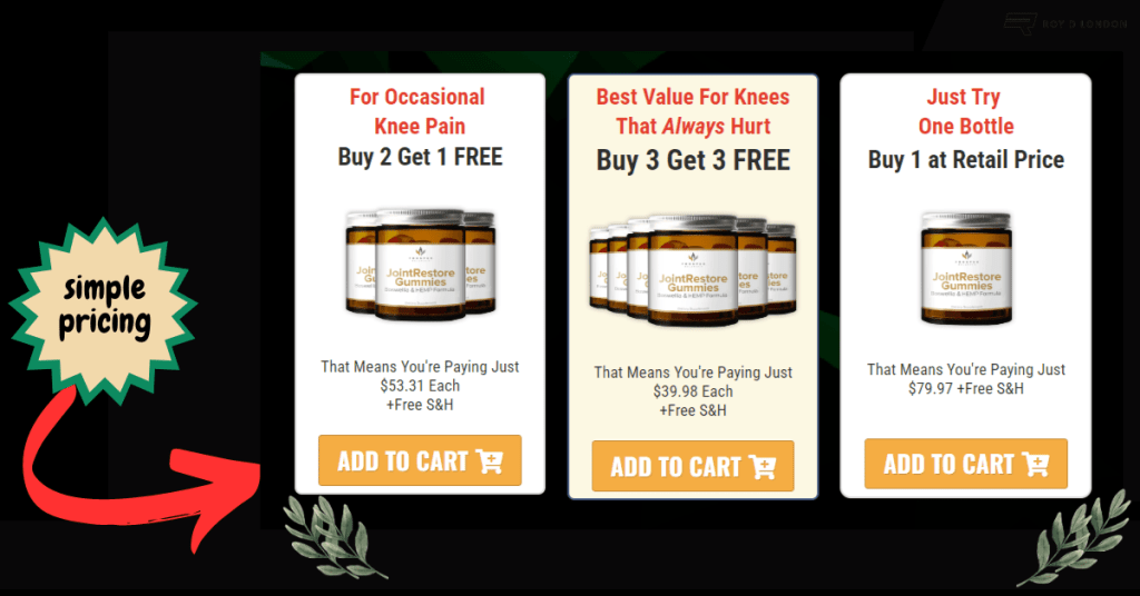 Joint Restore Gummies for Joint Health