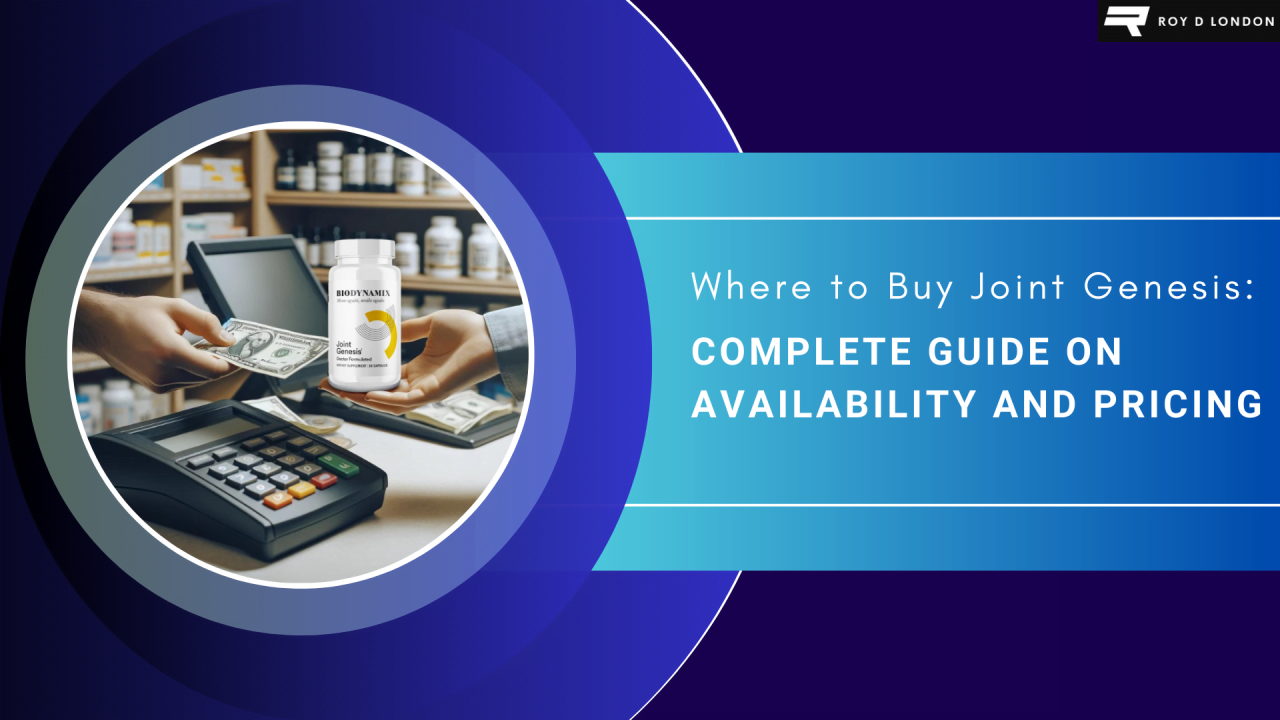 Where to Buy Joint Genesis: Complete Guide on Availability and Pricing